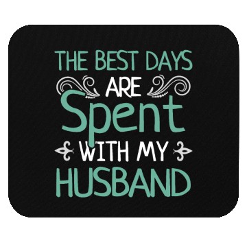 Discover Best Days With Husband Married Married Couple Gift Mouse Pads