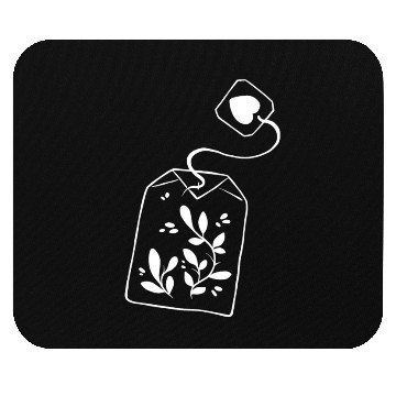 Discover Tea Lover White Mouse Pads