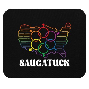 Discover Saugatuck Pride Month Pride Flag LGBT Community LG Mouse Pads
