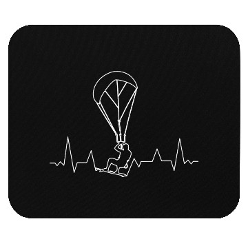 Discover I live for kite surfing Mouse Pads