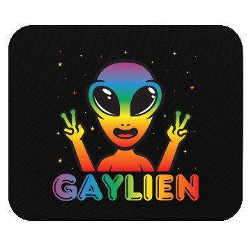 Discover Gender Lesbian Gay Trans Queer Rainbow Mouse Pads