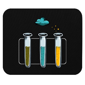 Discover Science Lab Nerd Geek Chemistry Physics Gravity Mouse Pads