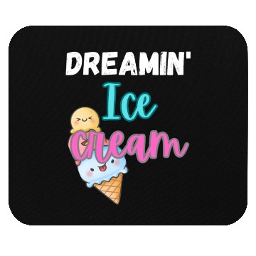 Discover Dreamin' Ice Cream Summer Design Mouse Pads