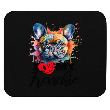 Discover I Love My frenchie Sarcastic and funny gift Mouse Pads
