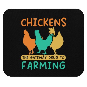 Discover Chicken Farmer Chicken Whisperer Farm Animal Mouse Pads
