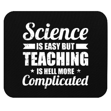 Discover Science Scientist Funny Science Teacher Mouse Pads