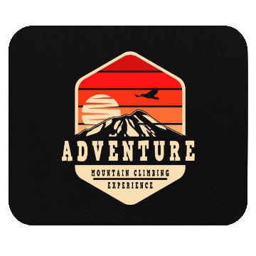 Discover Adventure Mountain Mouse Pads