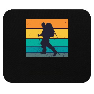 Discover Hiking retro Mouse Pads