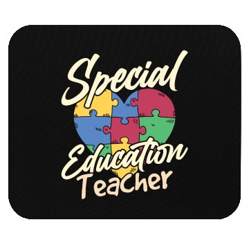 Discover Special Education Teacher Cute Sped Awareness Mouse Pads