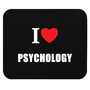 Discover Vintage I Love Psychology Psychologists Mouse Pads