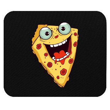 Discover Pizza Art Mouse Pads
