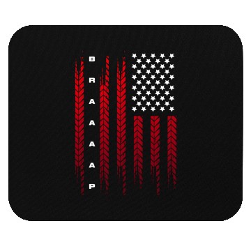 Discover American Flag Motocross Motocross Dirt Mouse Pads