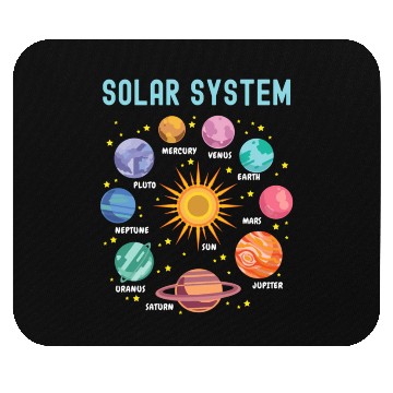 Discover Solar System Planets Science Mouse Pads