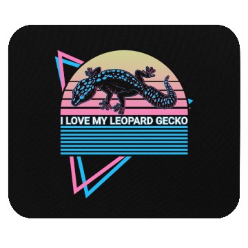 Discover Leopard Gecko Retro Mouse Pads
