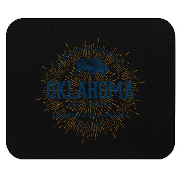 Discover State Of Oklahoma Mouse Pads