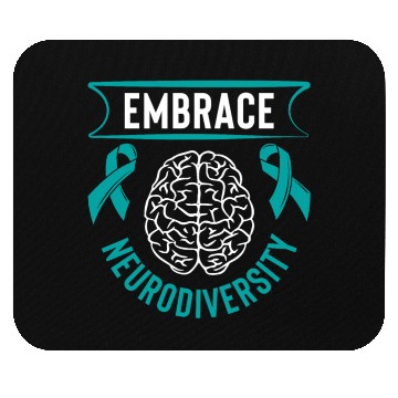 Discover Embrace neurodiversity Mouse Pads