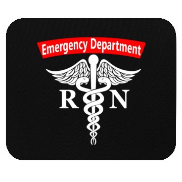 Discover Emergency Department Nursing Er Registered Nurse Mouse Pads