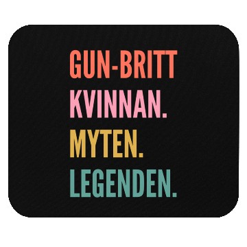 Discover Swedish First Name Mouse Pads