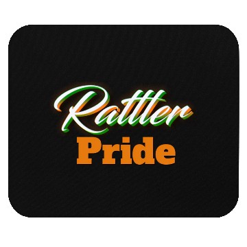 Discover Orange And Green Rattler Pride Mouse Pads