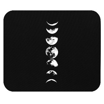 Discover Crescent Moon Phases Tarot Card Witch Mouse Pads