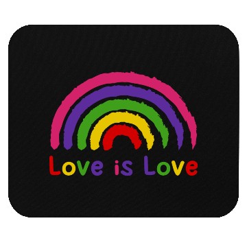 Discover Love is Love Mouse Pads