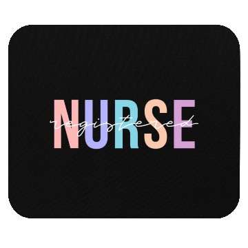Discover Registered Nurse Rn Emergency Room Nurse Mouse Pads
