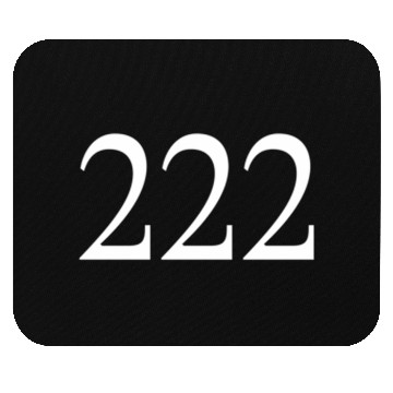 Discover Angel Number 222 Right Place Right Time Mouse Pads