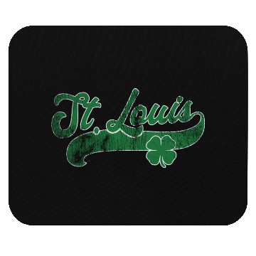 Discover St Louis Shamrock St Patrick'S Day Saint Paddy'S Mouse Pads