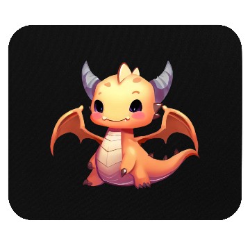 Discover CUTE DRAGON DRAWING Mouse Pads