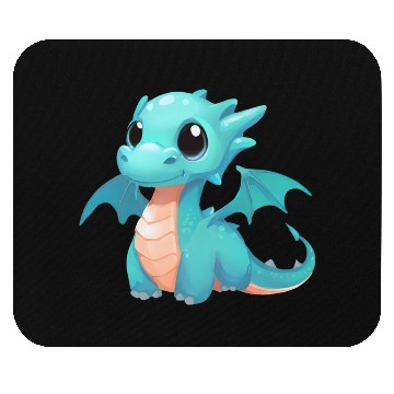 Discover Baby Dragon Puppy Mouse Pads