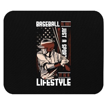 Discover Baseball Bat Team Mouse Pads