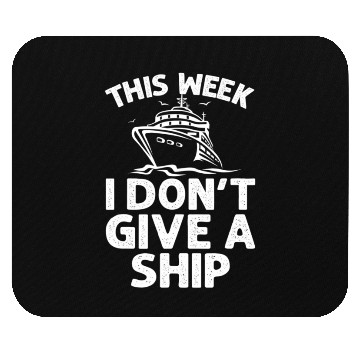 Discover Funny Cruise Cruise Ship Cruising Lover Mouse Pads
