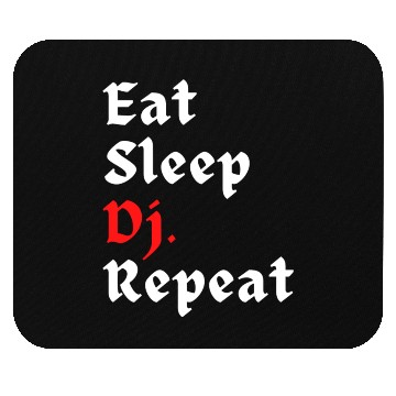 Discover Eat Sleep Work Repeat 1 Mouse Pads