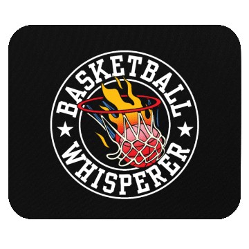 Discover Basketball Whisperer Team Player Match Coach Mouse Pads