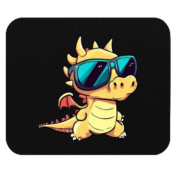 Discover Cute Baby Dragon Puppy Mouse Pads