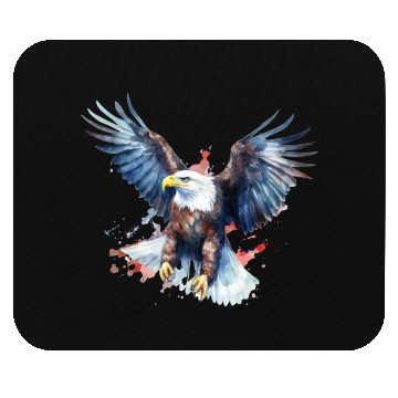 Discover Eagle 4Th July Independent Day Mouse Pads