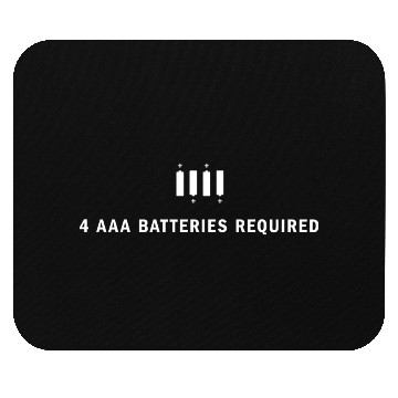Discover 4 AAA Batteries Required Mouse Pads