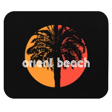 Discover Orient Beach Saint Martin Artistic Vacation Mouse Pads