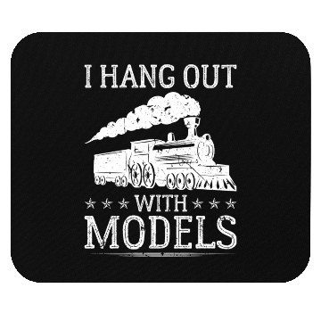 Discover Railroad Lover Model Train Mouse Pads