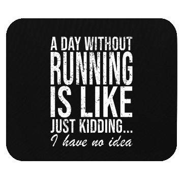 Discover Running Race Runner Saying Gift Mouse Pads