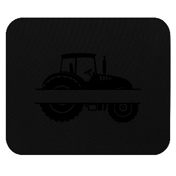 Discover Farm tractor emblem Mouse Pads