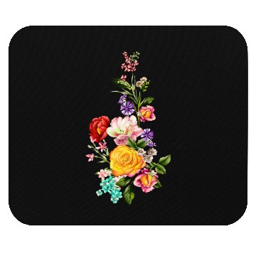 Discover splash flowers,blossom Mouse Pads