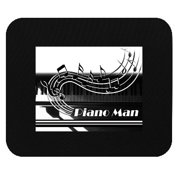 Discover Piano Man Mouse Pads