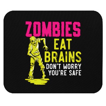 Discover Zombie Undead Monster Halloween Trick Or Mouse Pads