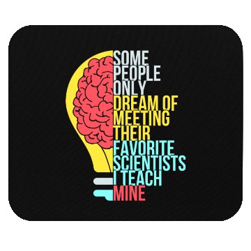 Discover Science Teacher Funny Sayings Mouse Pads