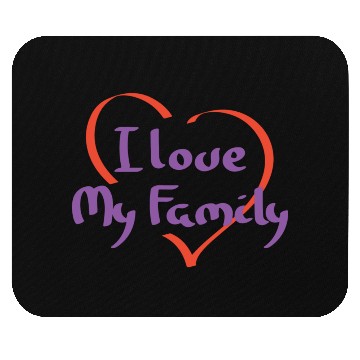Discover I Love My Family Reunion Relatives Sarcastic Mouse Pads
