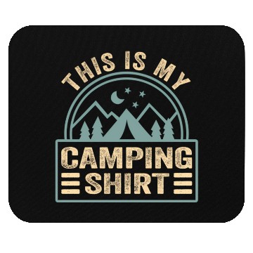 Discover This Is My Camping Camp Camper Camping Mouse Pads
