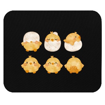 Discover Baby Chic Ching From Eggs Little Chickens Mouse Pads