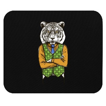 Discover Tiger Wearing classic Mouse Pads