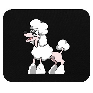 Discover Sweet Poodle Mouse Pads